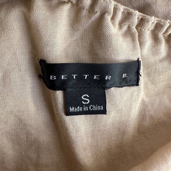 Better B. One Sleeve Linen Romper - Picture 3 of 4